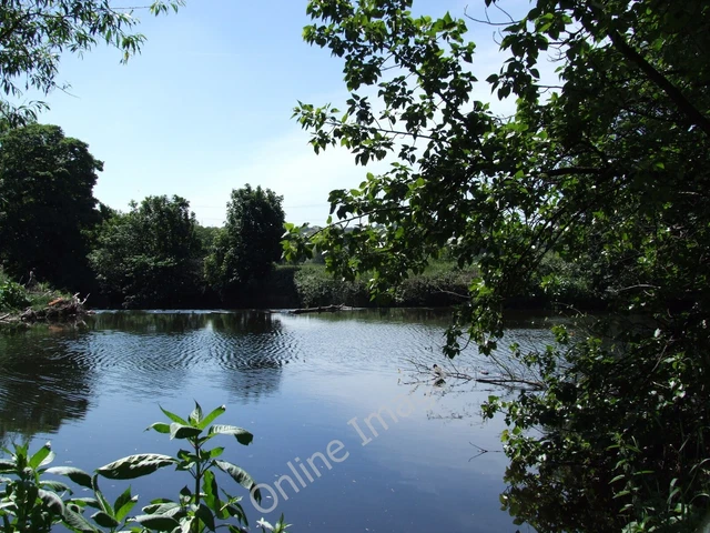 Photo 6x4 Above the Weir on the River Aire at Kirkstall Abbey  c2010