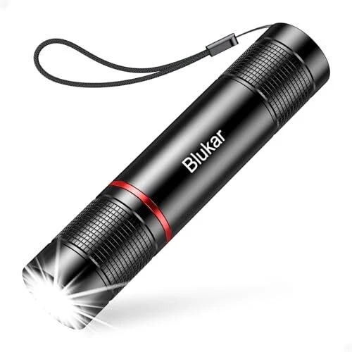 Blukar Lampe Frontale Rechargeable, [Lot de 2] 2000L Super Lneux