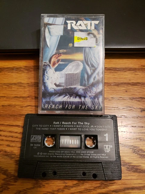 RATT - REACH For The Sky (78 19294) Canadian Released Cassette $5.99 ...