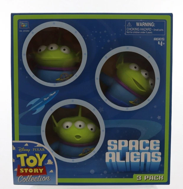 DISNEY PIXAR TOY Story Collection Space Aliens 3 Pack Thinkway Toys New