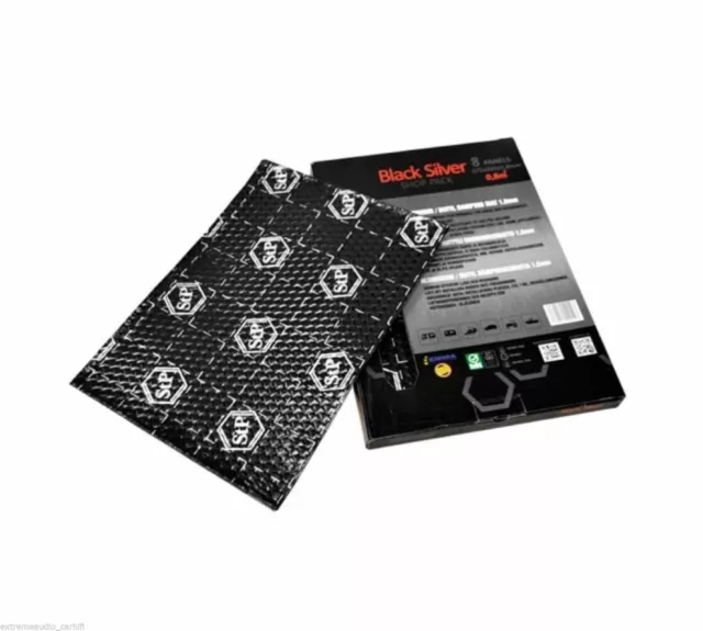 STP Black Silver Alubutyl Dämmung Door Pack 20 pcs (29,70 EUR/m²)