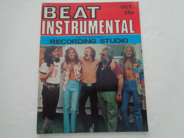 BEAT INSTRUMENTAL - No.102 - OCTOBER 1971 - HUMBLE PIE, BEACH BOYS, RICK WAKEMAN