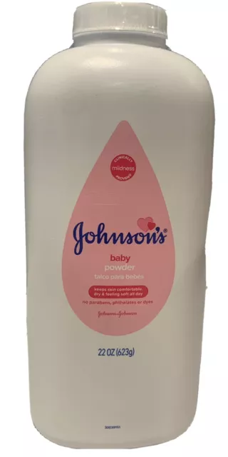 Johnson’s  J&J no parabens Baby Powder  22 oz Factory Sealed Talc ORIGINAL.