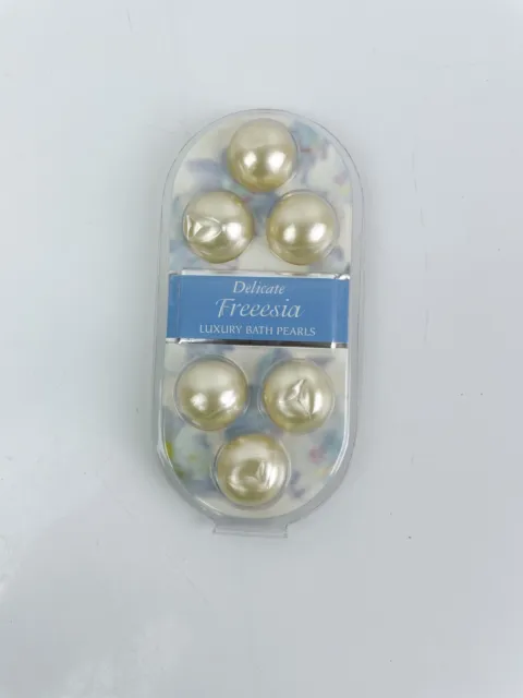 De colección delicadas perlas de aceite de baño Freesia de lujo selladas originales