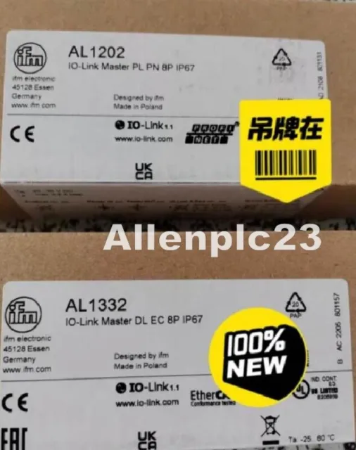 IFM AL1202 Brand New  Fast Shipping (By DHL)