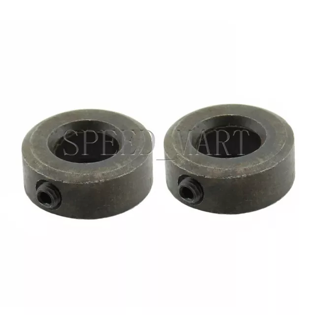 2 x Split Ring Drill Stop Collars Set Exact Hole Depth Brad Point Bits 10x20x9mm