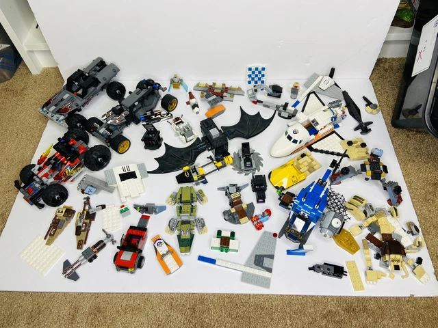 Huge Mixed LEGO Lot 6lbs Parts Pieces Jurassic World Technics City Star Wars Huge Mixed LEGO Lot 6lbs Parts Pieces Jurassic World Technics City Star Wars