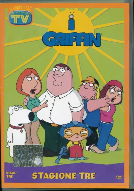 EBOND I Griffin Stagione 3 DVD  EDITORIALE SLIM solo disco tre  D561143