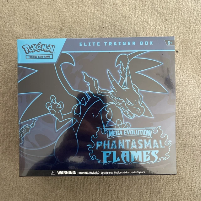 POKÉMON TCG: PHANTASMAL Flames Elite Trainer Box ETB - Neu und Sealed