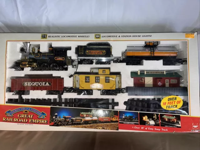 New bright train track outlet