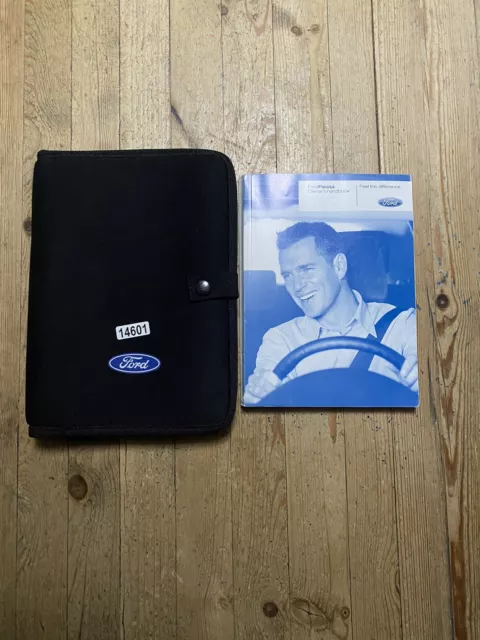 08-12 FORD FIESTA OWNERS HANDBOOK MANUAL + BLUETOOTH +WALLET Print 2008 Ref14601