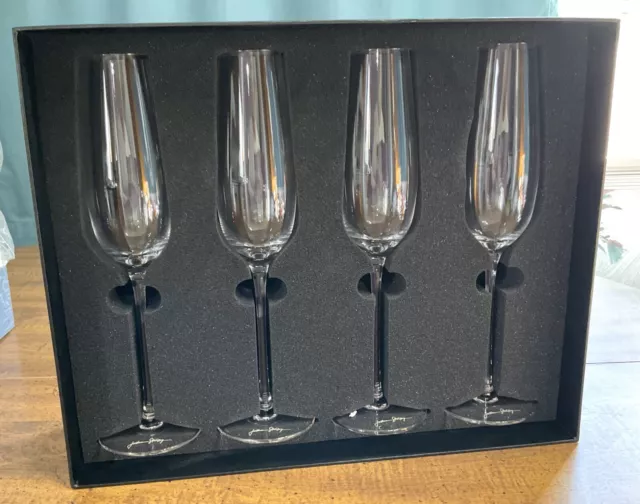 Crystal Sommelier Champagne Flutes, Set of Four – Joshua Steinberg