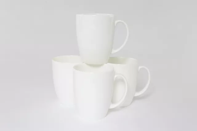Tea/Coffee bone china mugs set of 4