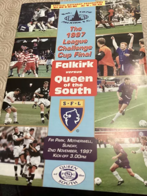 1997/98 Falkirk v QOS  (Challenge Cup FINAL)