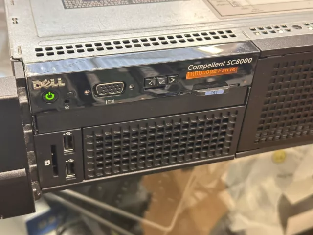 Dell Compellent SC8000 Storage Centre Controller