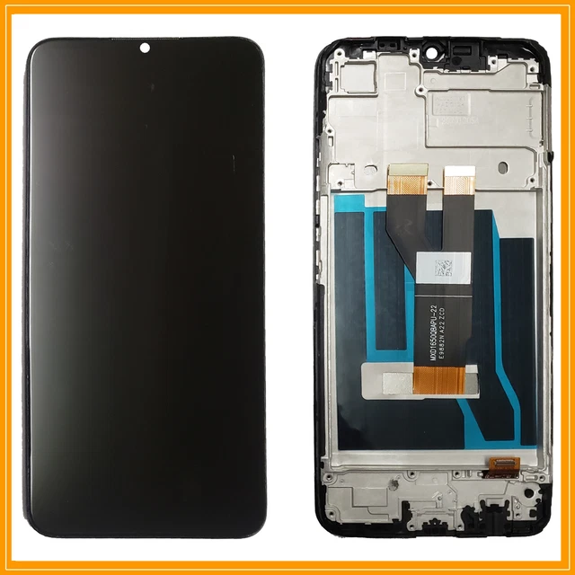 CXKJ Custodia per Oppo Realme C21 (6.50 Pollice) Nero Cover