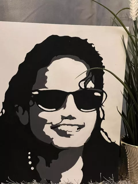 Michael Jackson AKA The King of Pop - Handmade Acrylic Painting