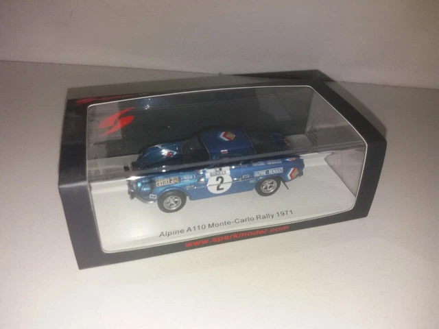 Provence Moulage Kit 1:43 Renault Alpine A 110 1st Monte Carlo 1971