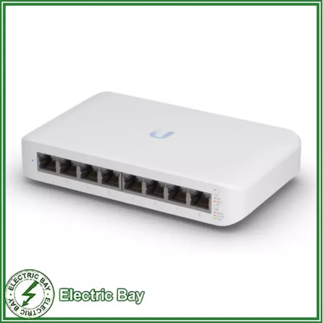 Ubiquiti UniFi Lite 8 Port PoE+ Managed Wallmount Gigabit Network Switch