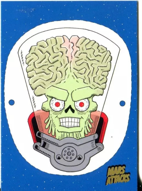 Mars Attacks Invasion Gold Stamped Parallel Base Card #71