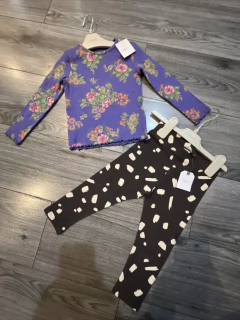 Next baby girl 18-24 months top and leggings outfit bundle BNWT