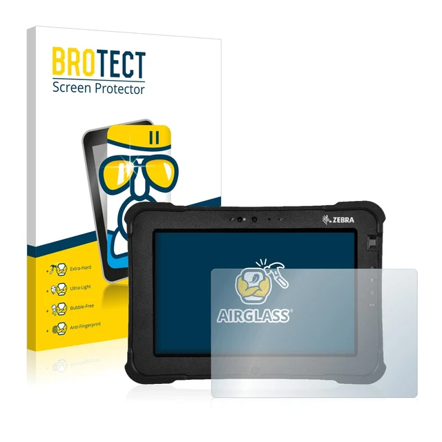 PROTECTOR PANTALLA PARA Zebra XSlate L10 Cristal Pelicula Vidrio