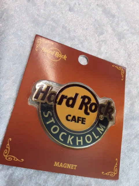 Hard Rock Cafe Classic Logo Magnet Stockholm