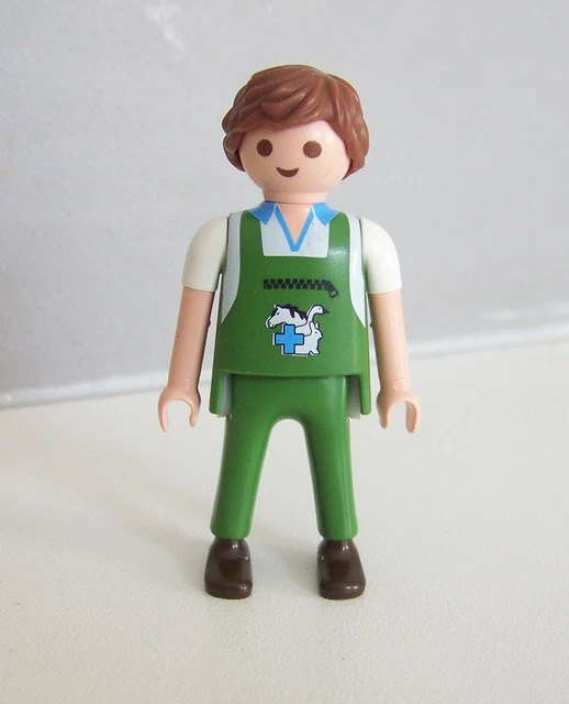 Playmobil Zoo - Homme Responsable Des Suricates Réf. 4853 (O3218) - Occasion