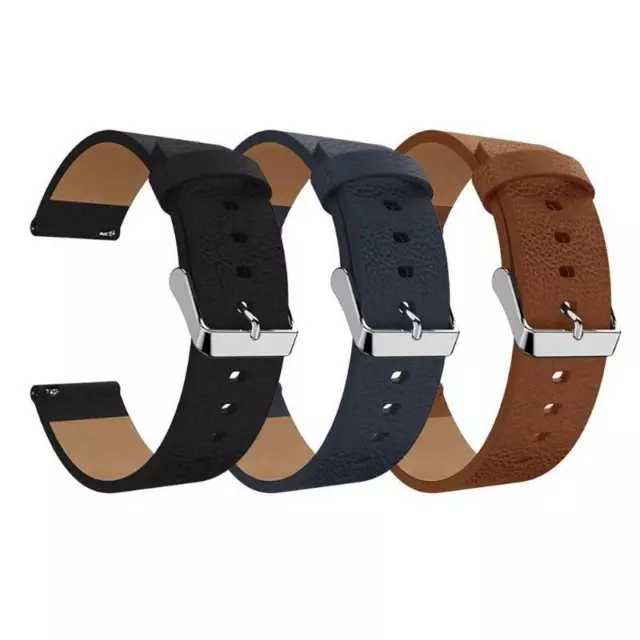 Genuine Leather Replacement Wrist Watch Band Strap For Fitbit Versa / 2 / Lite 3