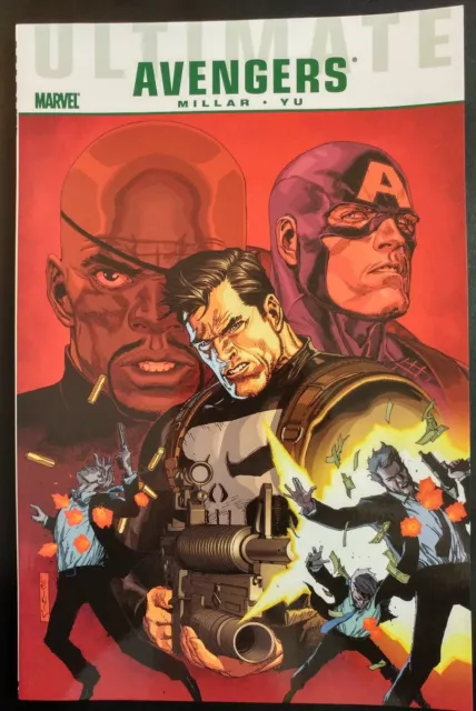 ULTIMATE COMICS AVENGERS #1 Crime & Punishment (TPB Trade Paper Back) (MARVEL)