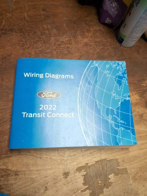 2022 Ford Transit Connect Electrical Wiring Diagrams Service Manual OEM