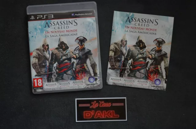 Assassin's Creed Un Nouveau Monde La Saga Américaine Playstation 3 PS3 - FR TTBE