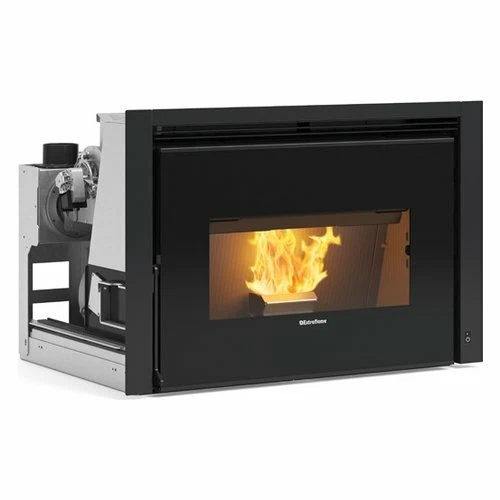 EXTRAFLAME COMFORT P85 PLUS INSERTO CAMINETTO 12KW 344m3  A PELLET CANALIZZATO