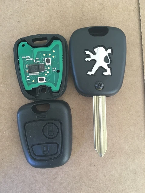 Clé Vierge Transpondeur ID46 Pour Peugeot 508 - Lame Sans Rainures - Pile Incluse - 100% Testée