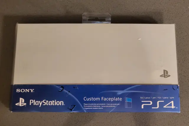 Cover/Custom Faceplate Silver (Nuovo & Sigillato) x Console Sony Playstation PS4