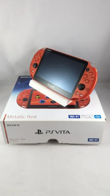 PS VITA - PCH 2000 PlayStation Metallic Red (JAPAN EDITION ONLY