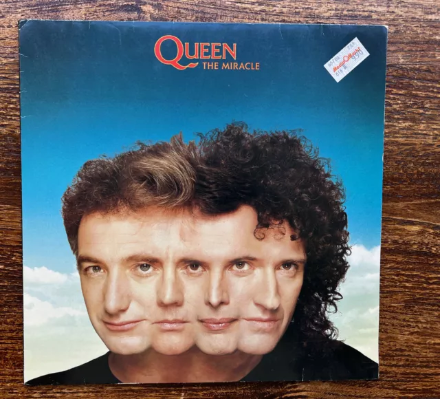 LP - QUEEN:   "The Miracle" , 1989, mit OIS,  (👍= TOP)