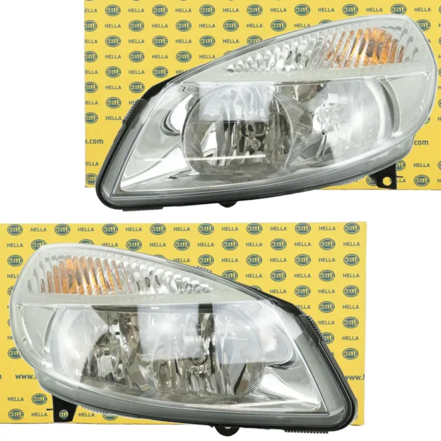 Fari alogeni Hella Renault Grand Scenic 2 JM0/1 sinistro destro H7 H1 03-06