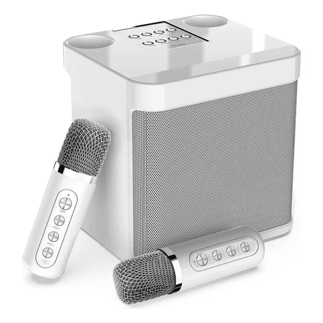 Portable  with 2  Microphones, Bluetooth Speaker PA System4862