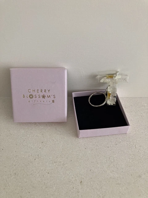 Brand New Cherry Blossoms Daisy T Keyring