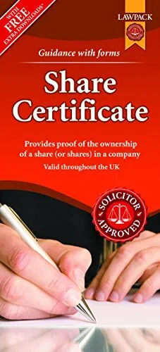 Share Certificate by Not Available (Paperback 2015)