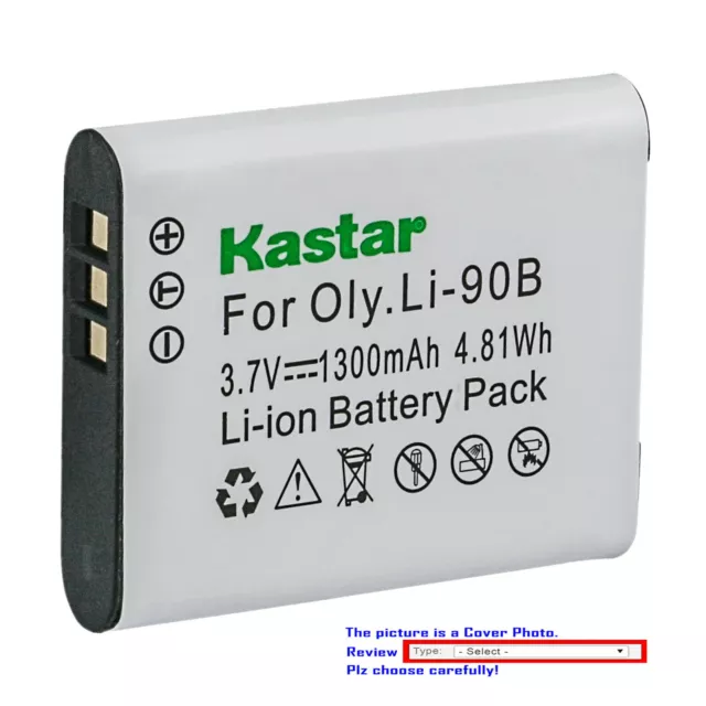Kastar Replacement Battery for Ricoh DB-110 DB110 & Ricoh GR III Digital Camera