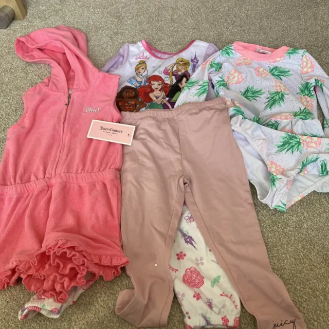 3 Year Old Girl Summer Clothes Bundle Juicy Couture & other Brands