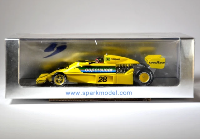 【未開封】spark Copersucar F5 Belgium GP 1977 SPARK COPERSUCAR F5 #28 Belgium GP 1977 Emerson Fittipaldi S3930 1
