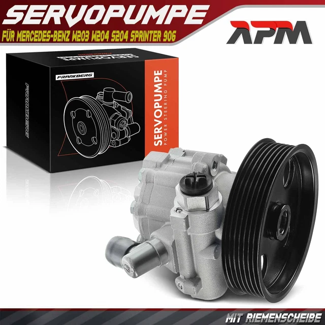 Pompe De Direction Assistée Hydraulique Compatible Mercedes Classe C W203, Sprinter, Viano W639 – Réf. 0034667101 / 0034667201