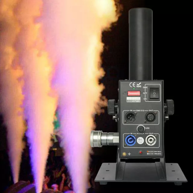 Cryo LED CO2 Jet Machine Fogger Smoke DMX DJ Disco Club Stage Show Effect