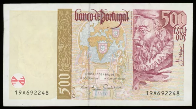 1997 Portugal 500 Escudos P187a #21949