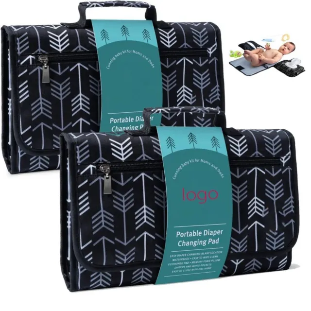 Foldable Infant Changing Mat Travel Newborn Play Mat Baby Diaper Bag  Outdoor