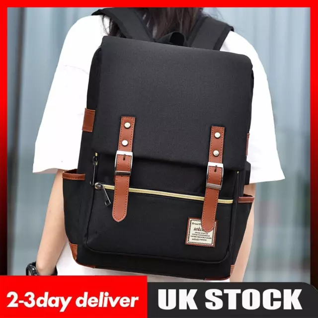 Women's Girls Ladies Fashion Oxford Backpack Rucksack Travel Shoulder School Bag