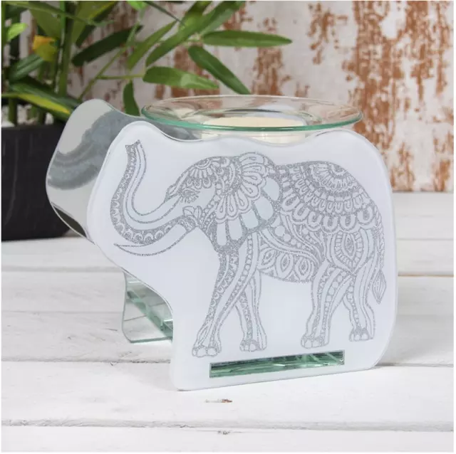 Buddha Fragrance Oil Burner Warmer Wax Melt Aroma Tea Light Holder Elephant New